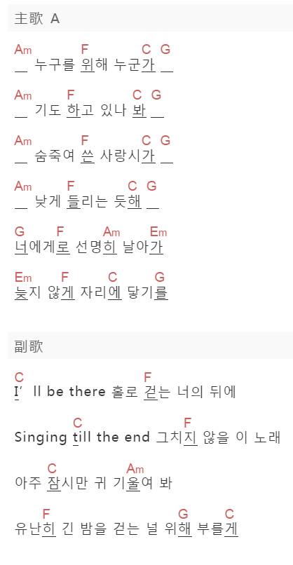 IU《Love Poem》吉他谱C调和弦谱(txt)1
